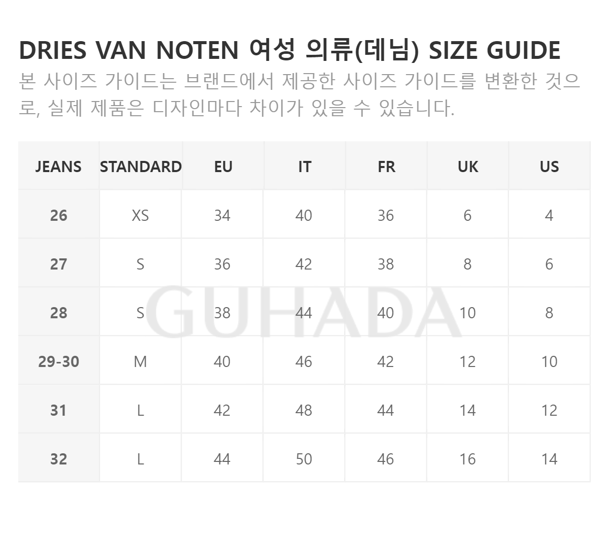 SIZE_INFO