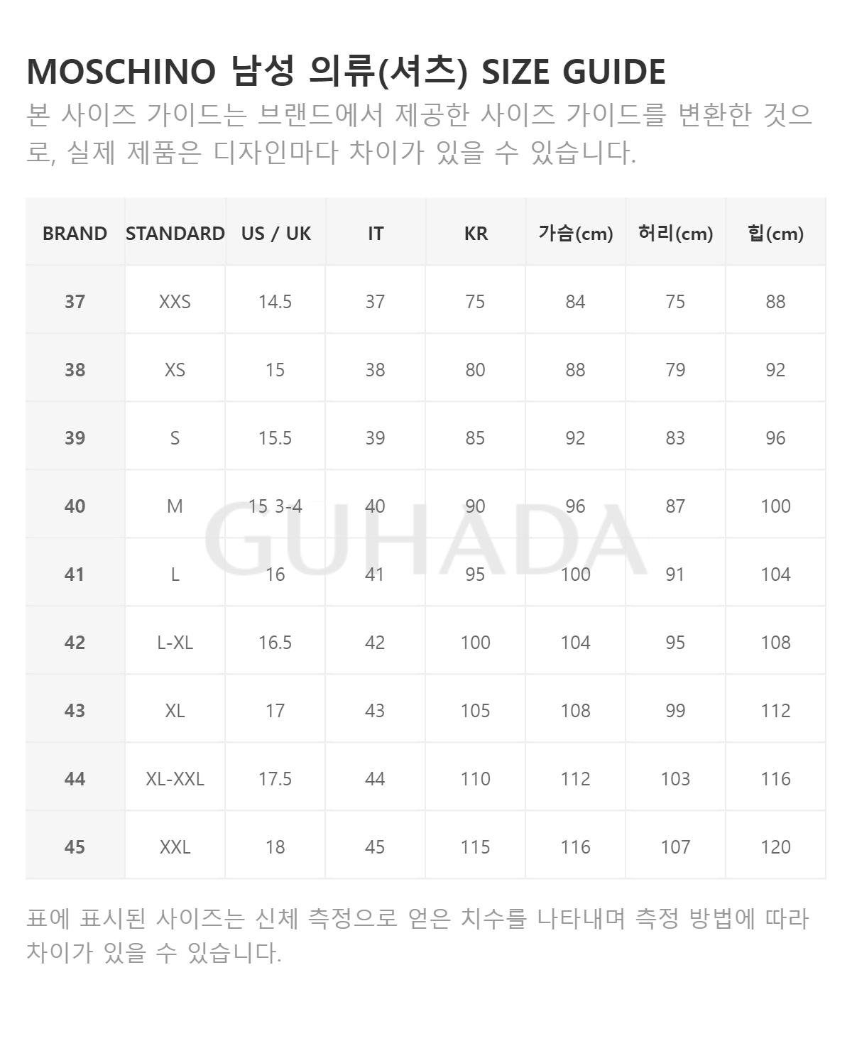 SIZE_INFO