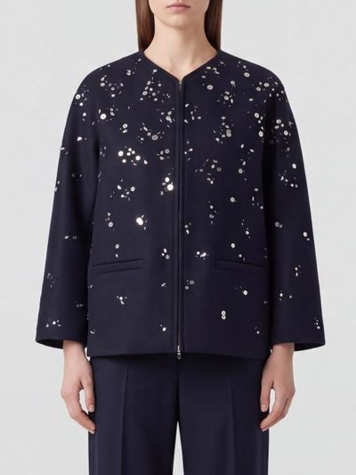 [해외] 26FW 질샌더 코트 J02BN0278J40382 402 Navy