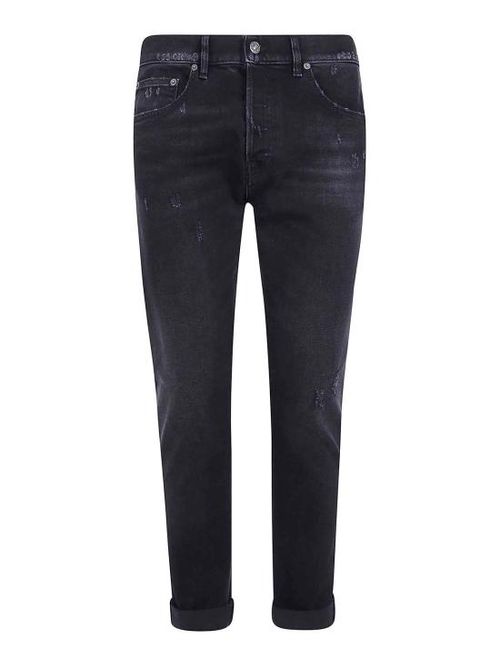 [해외] 26FW 돈답 스트레이트 팬츠 UP563DS0369UMV8999 BLACK