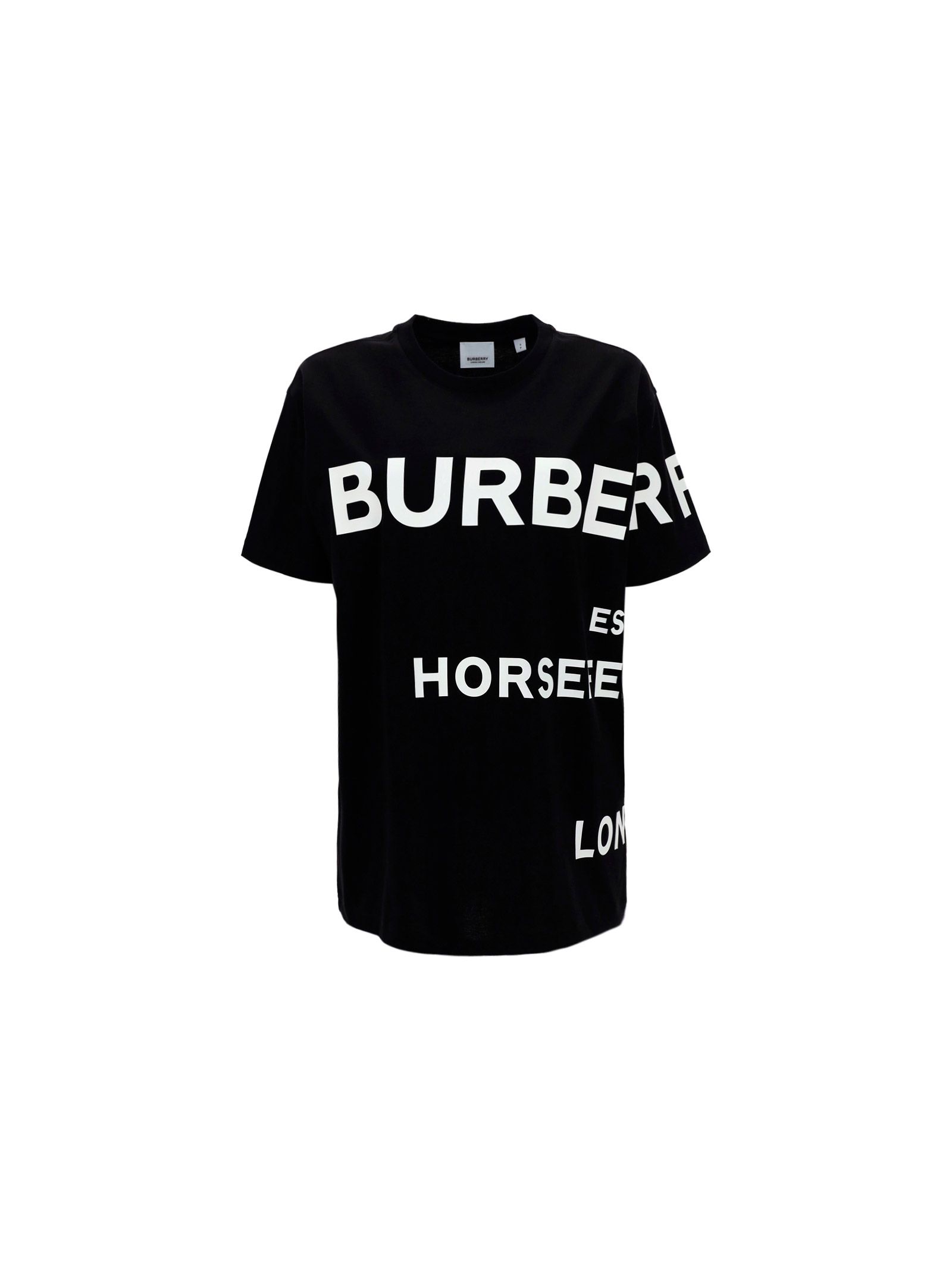 新品 BURBERRY 8065023 A1460 コットン Tシャツ XS-