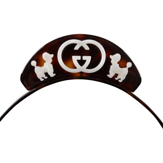 Gucci | [해외배송] 23SS 키즈 구찌 헤어 액세서리 730542 3HAQL 2071 BROWN [해외배송] 23SS  키즈  구찌 헤어 액세서리 730542... 
