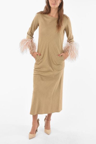 [해외] 스테판 잔손 미디 원피스 76907H10017 Beige