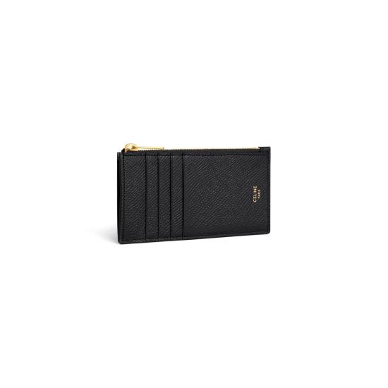 PEBBLE CELINE ZIPPED COMPACT CARD HOLDER (10J893BEL)