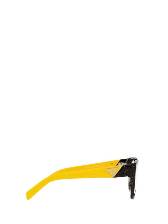 Prada PR 08ZV 19D1O1 Black/Yellow Marble