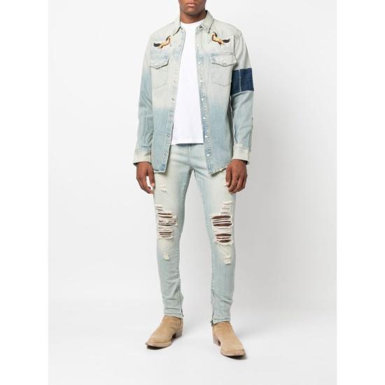 KANSAS RIVER L DENIM JEAN BLUE