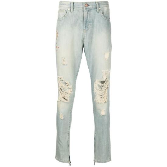 KANSAS RIVER L DENIM JEAN BLUE