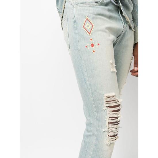 KANSAS RIVER L DENIM JEAN BLUE