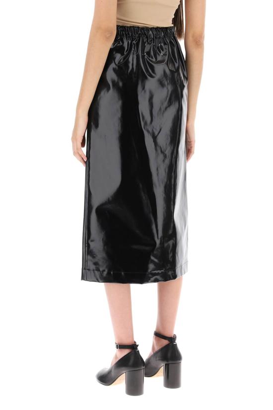 23FW 마르지엘라 롱 스커트 S29ME0011S78362 900 black - MAISON MARGIELA