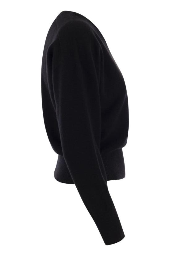 23FW 바니제 스웨터 V24612 NERO BLACK - VANISÉ