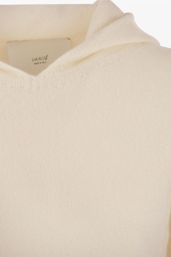 23FW 바니제 후드 티셔츠 V29630 CREAM - VANISÉ