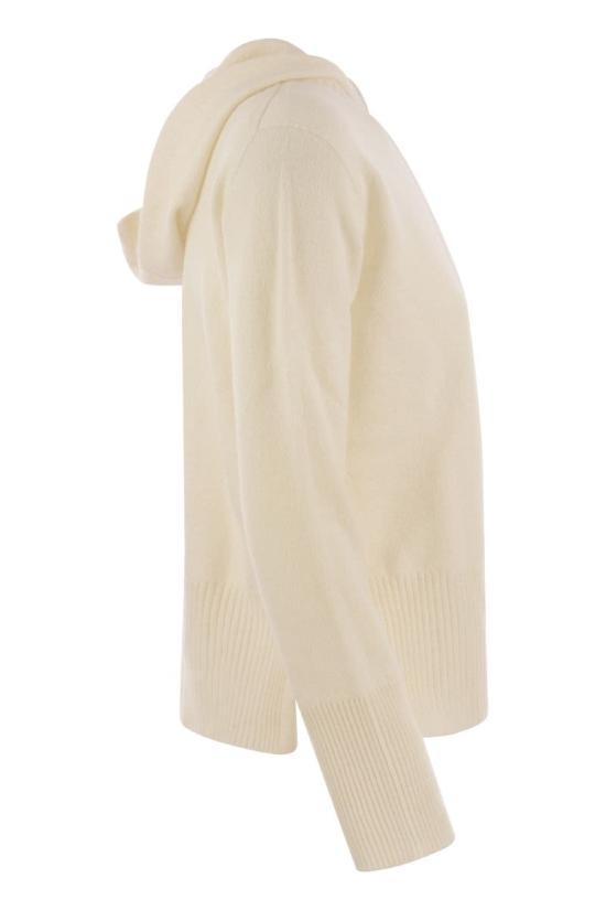 23FW 바니제 후드 티셔츠 V29630 CREAM - VANISÉ