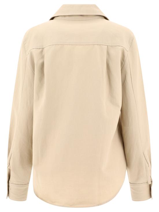24SS 이네스 드 라 프레상쥬 셔츠 12T030LI034P150 Beige - INES DE LA FRESSANGE