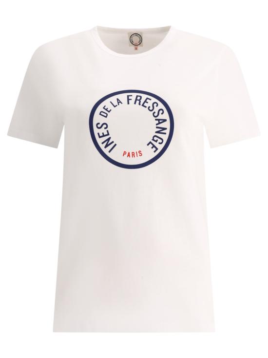 24SS 이네스 드 라 프레상쥬 반팔 티셔츠 INTY020CO002F100 - INES DE LA FRESSANGE