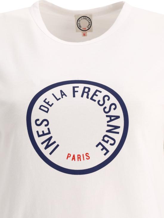 24SS 이네스 드 라 프레상쥬 반팔 티셔츠 INTY020CO002F100 - INES DE LA FRESSANGE