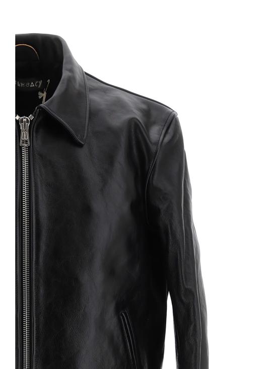 M4239MTD 000 BLACK Top Dyed Black Leather
