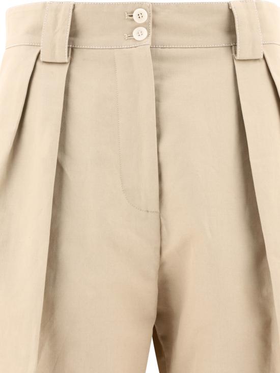 24SS 이네스 드 라 프레상쥬 숏팬츠 12P010LI034P150 Beige - INES DE LA FRESSANGE