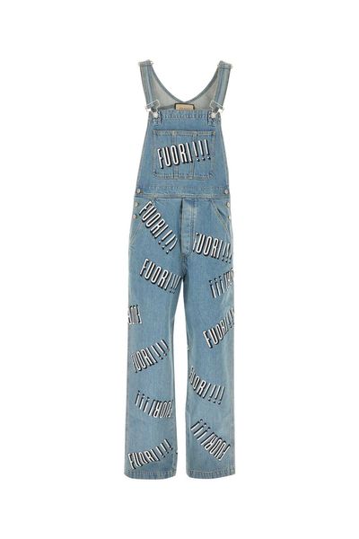 23SS 구찌 오버롤 742592XDCFU 4452 Denim - GUCCI