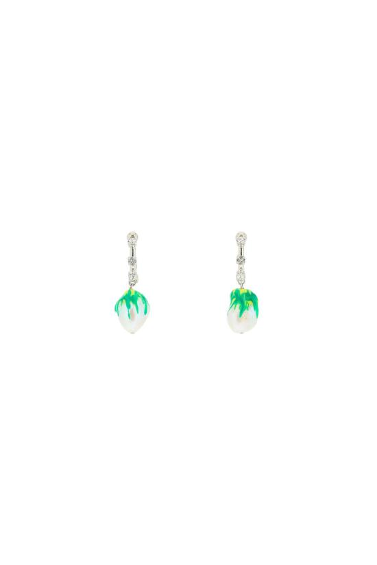 JELLY MELTED EARRINGS SILGR