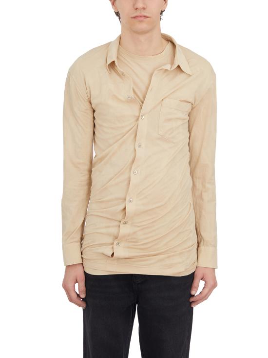 24SS 마리아노 긴팔 셔츠 HR5801312401 BEIGE - MAGLIANO