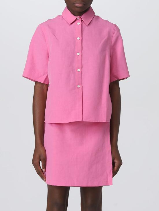 Short Sleeve Shirt Pink