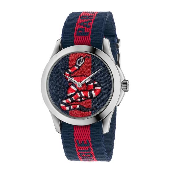 구찌 손목시계 YA126493 Red