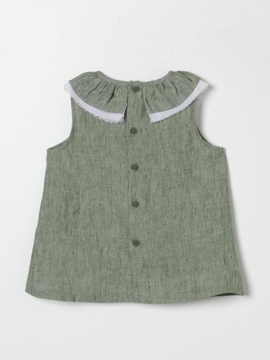 24SS [키즈] 일 구포 블라우스 CA027L0015 537 Sage - IL GUFO