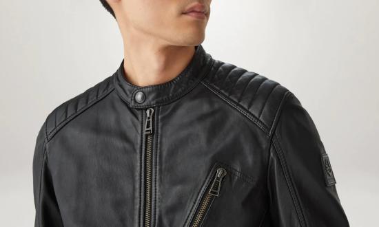 100038 V RACER JACKET BLACK