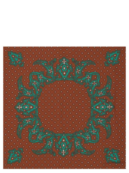 FOULARDRUSTPAISLEY Brown