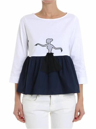 [해외] 18SS 비베타 긴팔 티셔츠 81VV91501769 White