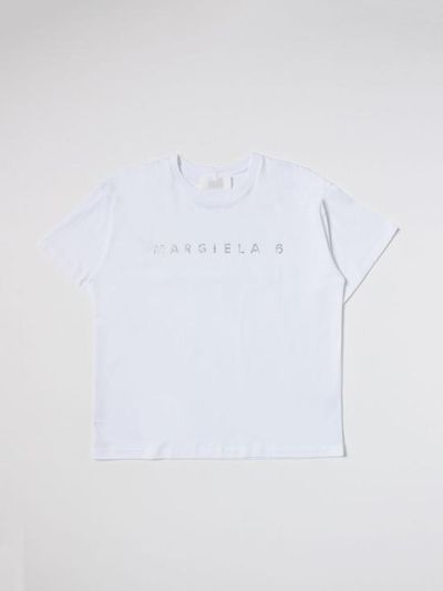 [해외] 23SS [키즈] MM6 메종마르지엘라 티셔츠 M60342MM058 M6100 White