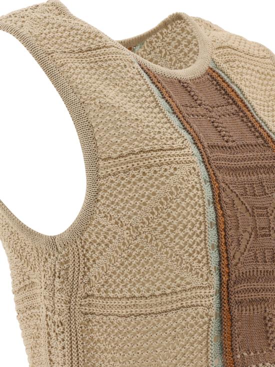  캐피탈 민소매 티셔츠 K2405KN214BEIGE Beige - KAPITAL