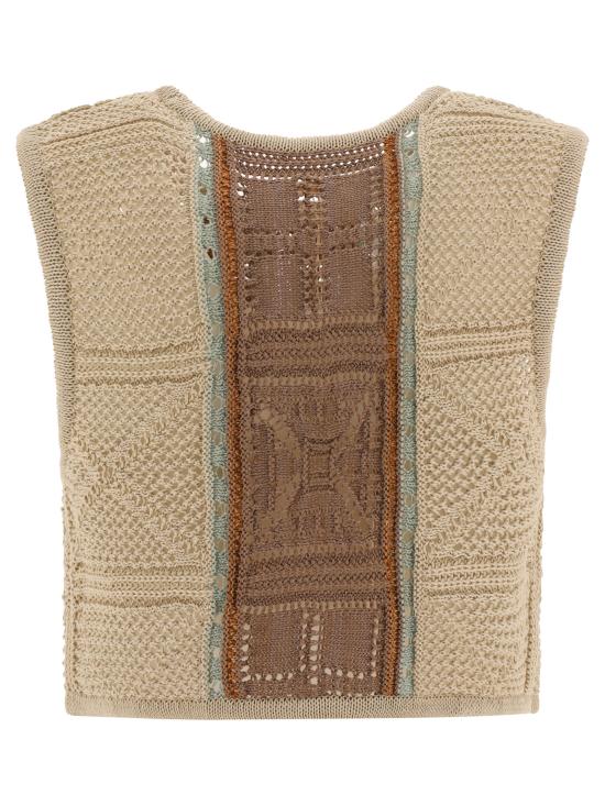  캐피탈 민소매 티셔츠 K2405KN214BEIGE Beige - KAPITAL