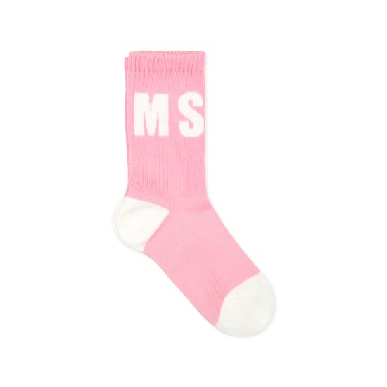 24FW [키즈] 엠에스지엠 발목 양말 F4MSJUSO278 042 PINK - MSGM