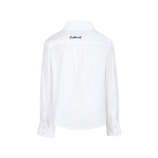 23FW [키즈] 핑코 셔츠 F3PIJGSI262 002 WHITE - PINKO