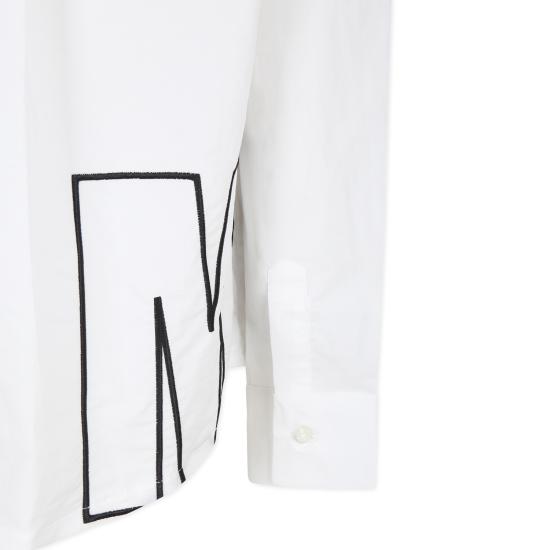 23FW [키즈] 엠에스지엠 셔츠 F3MSJGSI104 001 WHITE - MSGM