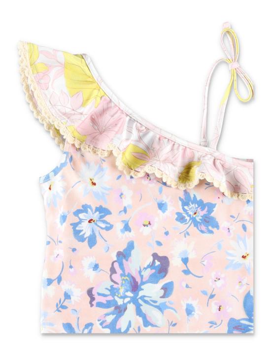 9327WSS244 PBFL PINK BLUE FLORAL