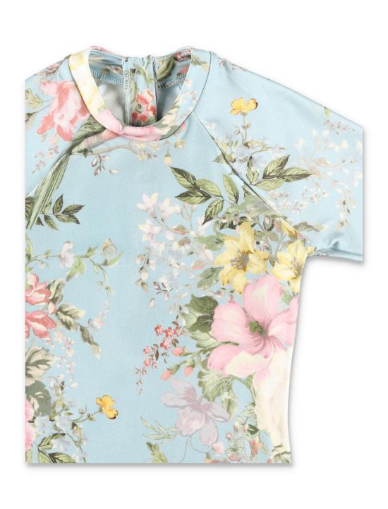 9009WSS243 LBF LIGHT BLUE FLORAL