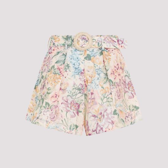 9936ASS241 MULTI WATERCOLOUR FLORAL MULTICOLOUR