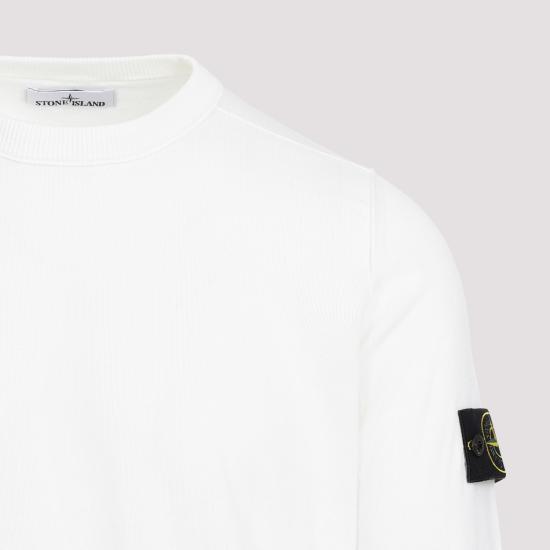 24SS 스톤 아일랜드 스웨터 8015540B2 V0001 WHITE - STONE ISLAND
