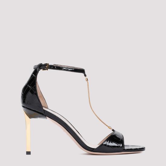 24SS 톰포드 샌들 W3452 LSP035G 1N001 BLACK - TOMFORD