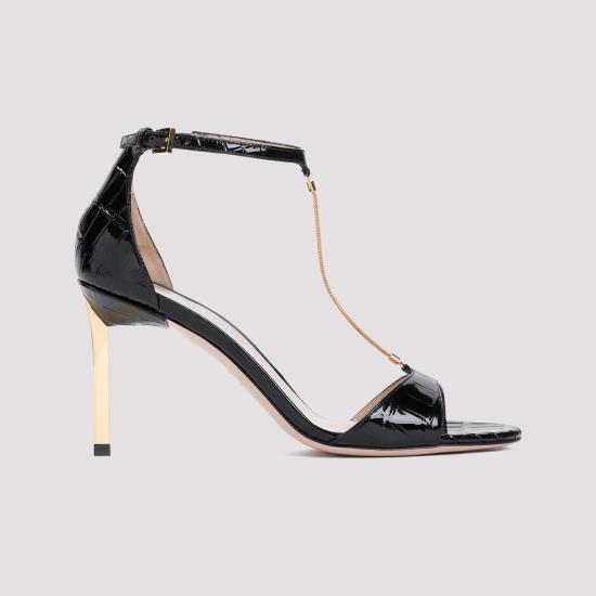 24SS 톰포드 샌들 W3452 LSP035G 1N001 BLACK - TOMFORD