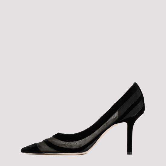 24SS 지미추 힐/펌프스 LOVE85 FSK BLACK BLACK - JIMMY CHOO