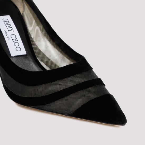24SS 지미추 힐/펌프스 LOVE85 FSK BLACK BLACK - JIMMY CHOO