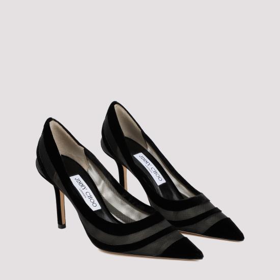 24SS 지미추 힐/펌프스 LOVE85 FSK BLACK BLACK - JIMMY CHOO