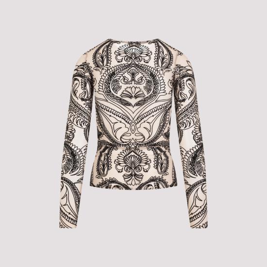 24SS 에트로 반팔 티셔츠 WRJA0038 AK290 M0464 SABBIA - ETRO