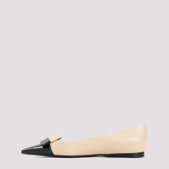 24SS 세르지오로시 플랫 슈즈 B07630 MFN595 1198 NERO SOFT SKIN - SERGIO ROSSI