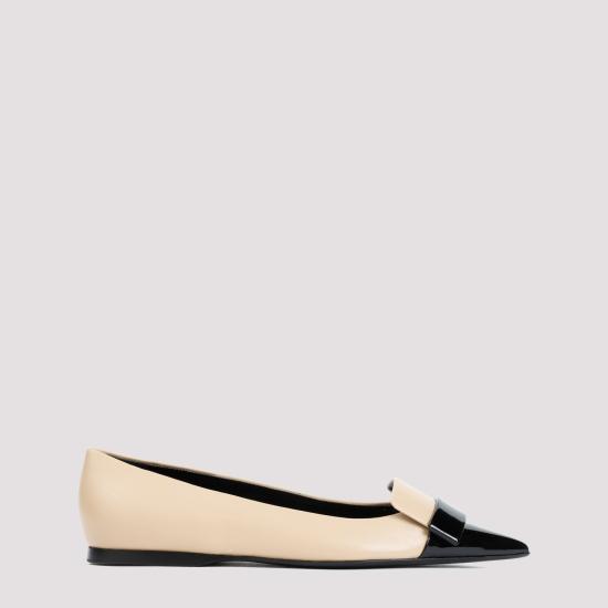 24SS 세르지오로시 플랫 슈즈 B07630 MFN595 1198 NERO SOFT SKIN - SERGIO ROSSI