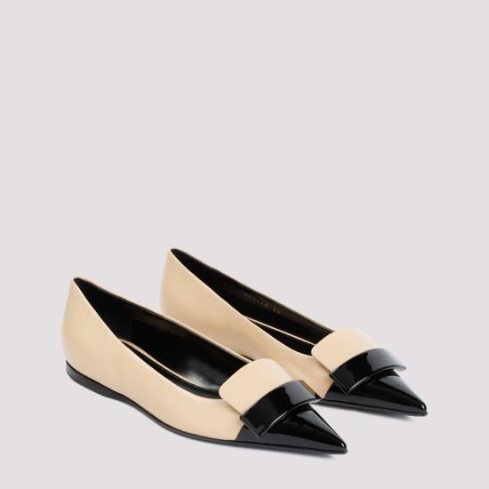 24SS 세르지오로시 플랫 슈즈 B07630 MFN595 1198 NERO SOFT SKIN - SERGIO ROSSI