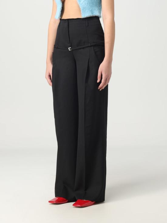 23FW 자크뮈스 스트레이트 팬츠 233PA0531333 990 Black - JACQUEMUS